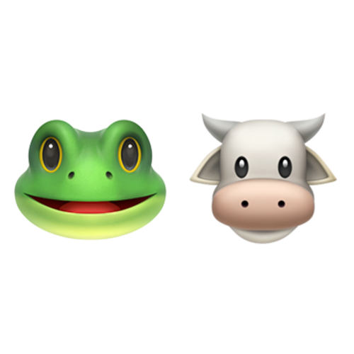 🐸🐮 Emoji Domain iOS rendering